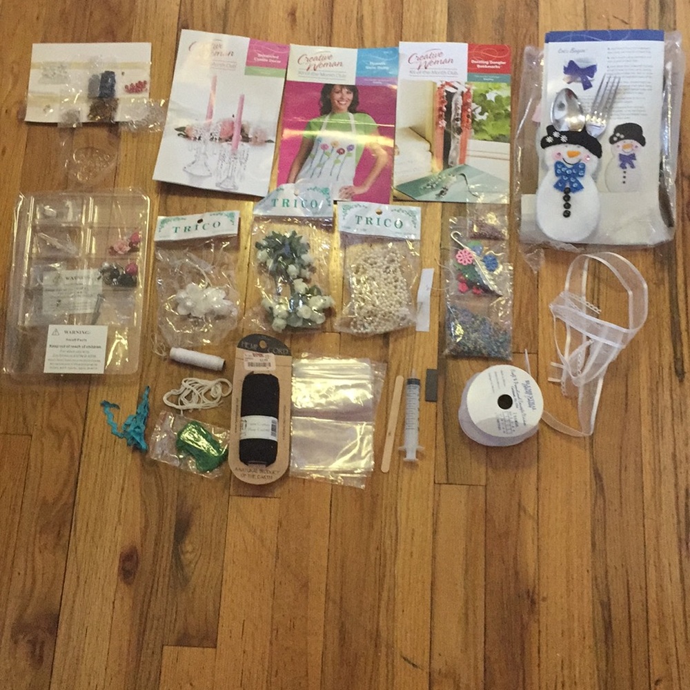 Creative woman kit accessories 🧶📿